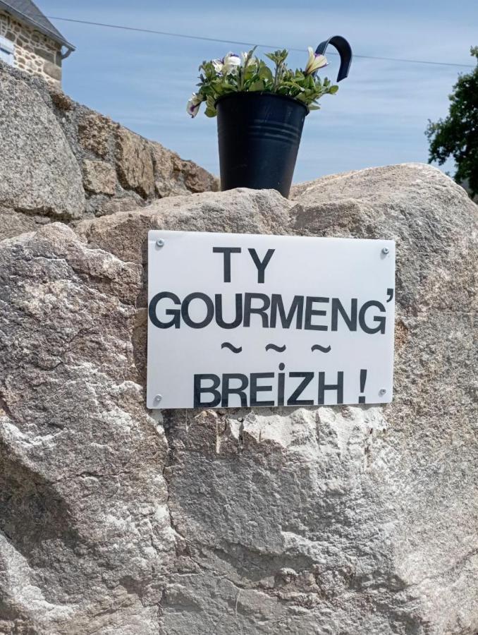Gite Avec Son Bain Nordique Privatif Au Feu De Bois Pleubian Kültér fotó